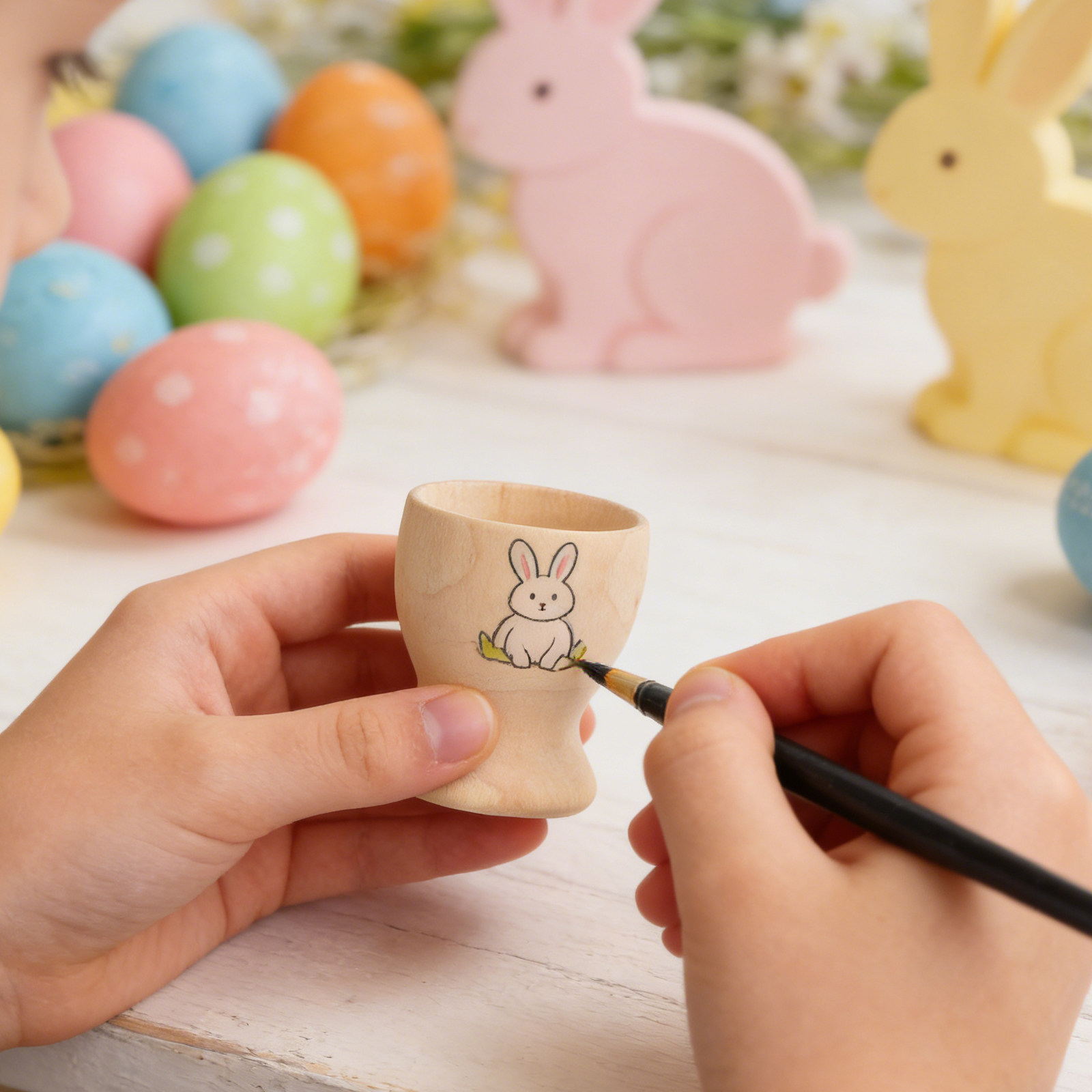 Art Craft Activities For Preschoolers - 12 шт. деревянных подставок для яиц
