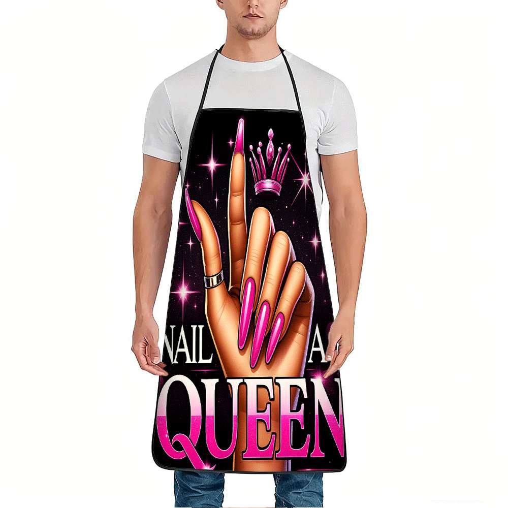 Queen Art Craft - 1 модный фартук в стиле нейл-арта