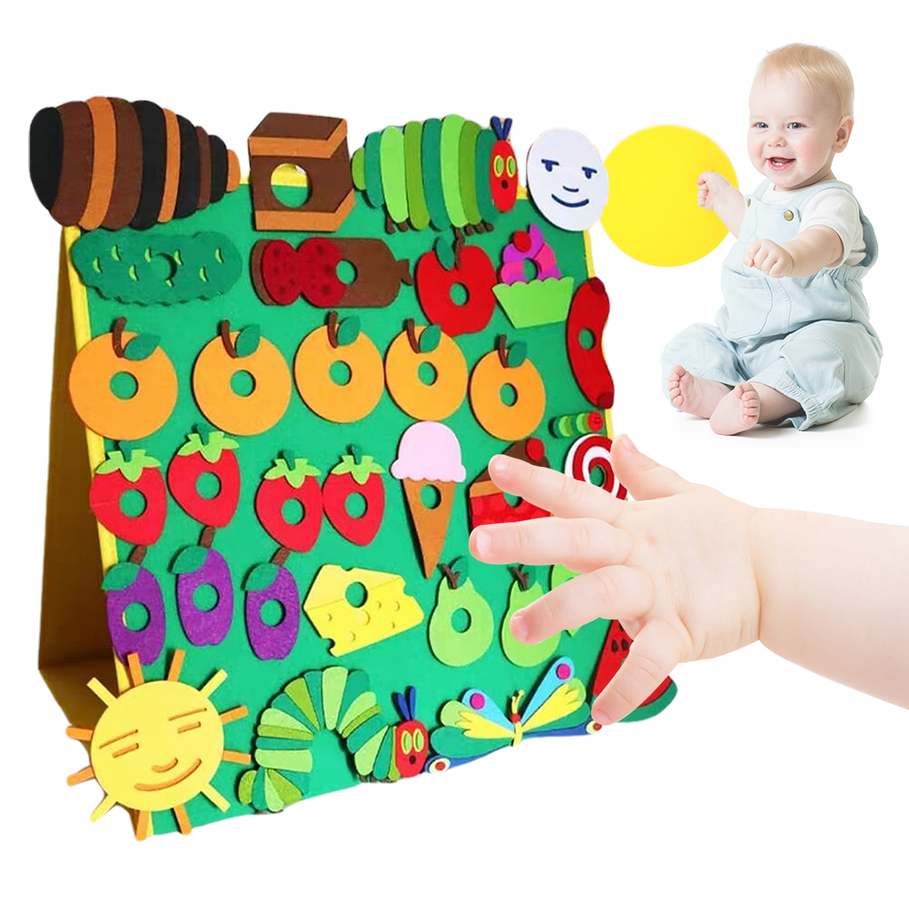 Art Craft Activities For Preschoolers - Игрушка «Очень голодная гусеница», развивающая игрушка-гусеница,