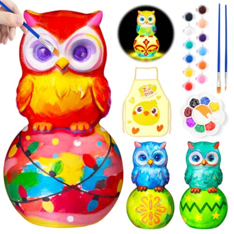 Art Craft Diy - Набор для росписи лампы своими руками,