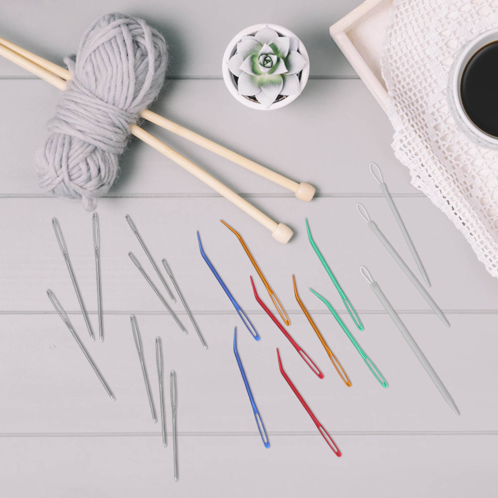 Crochet Hook Set - Набор крючков для шитья и вязания: