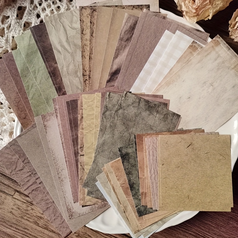 Art Craft Journal - 60 листов набора крафт-бумаги с винтажным