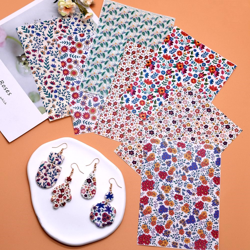 Art Craft Items - SNASAN DIY роскошный цветок акварельная переводная