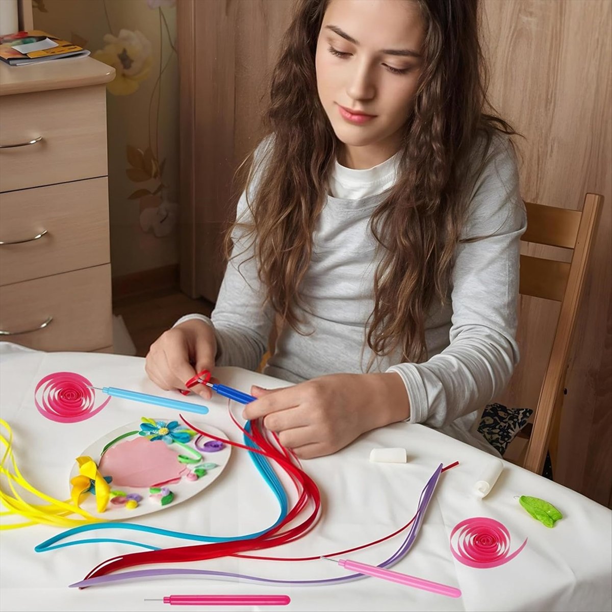Art Quilling Craft - 2026 + 12 шт. инструменты для