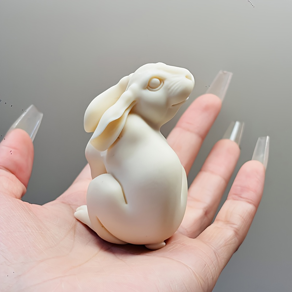 Фигурка белого кролика из смол – обзор и цена Art Craft Rabbit