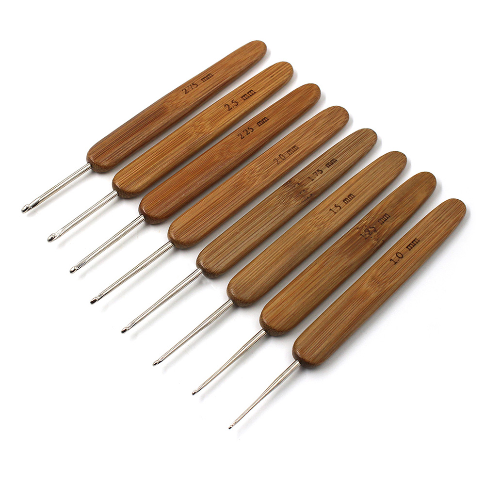 Набор бамбуковых крючков для в – обзор и цена Crochet Hook Set