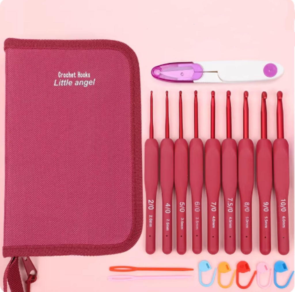 Набор для вязания крючком с мя – обзор и цена Crochet Hook Set
