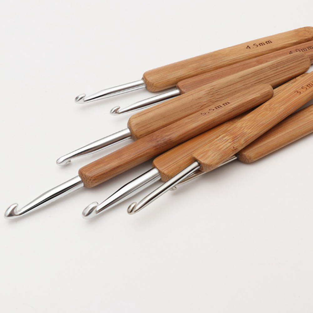 1 шт. бамбуковый крючок для вя – обзор и цена Crochet Hook Set