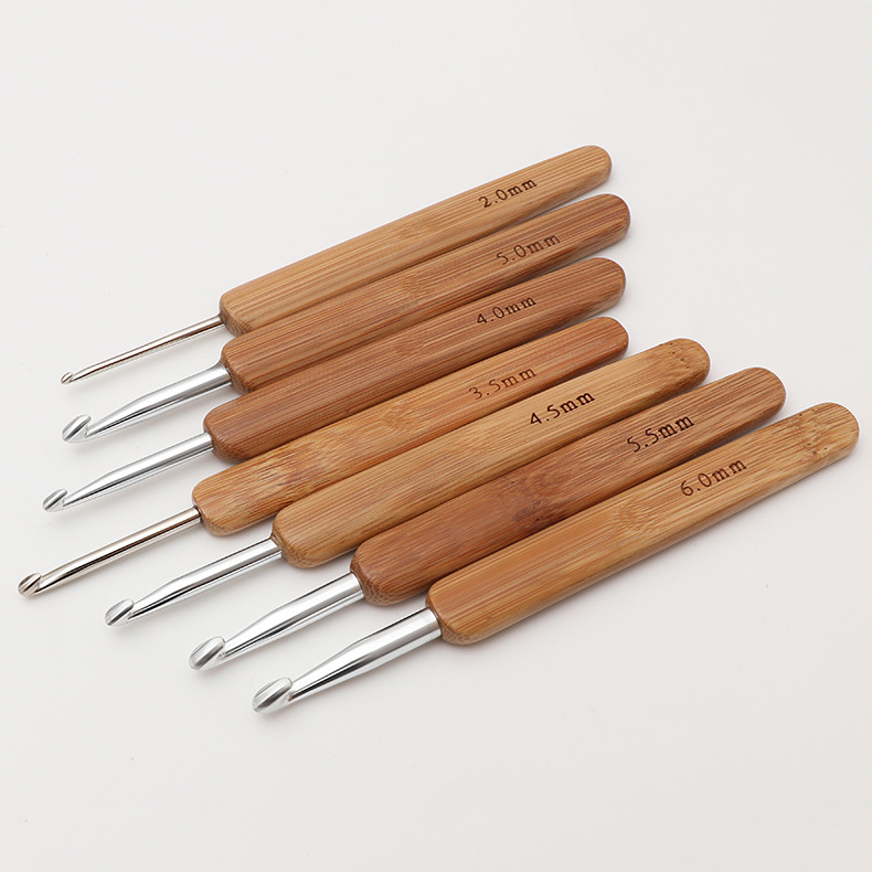 1 шт. бамбуковый крючок для вя – обзор и цена Crochet Hook Set
