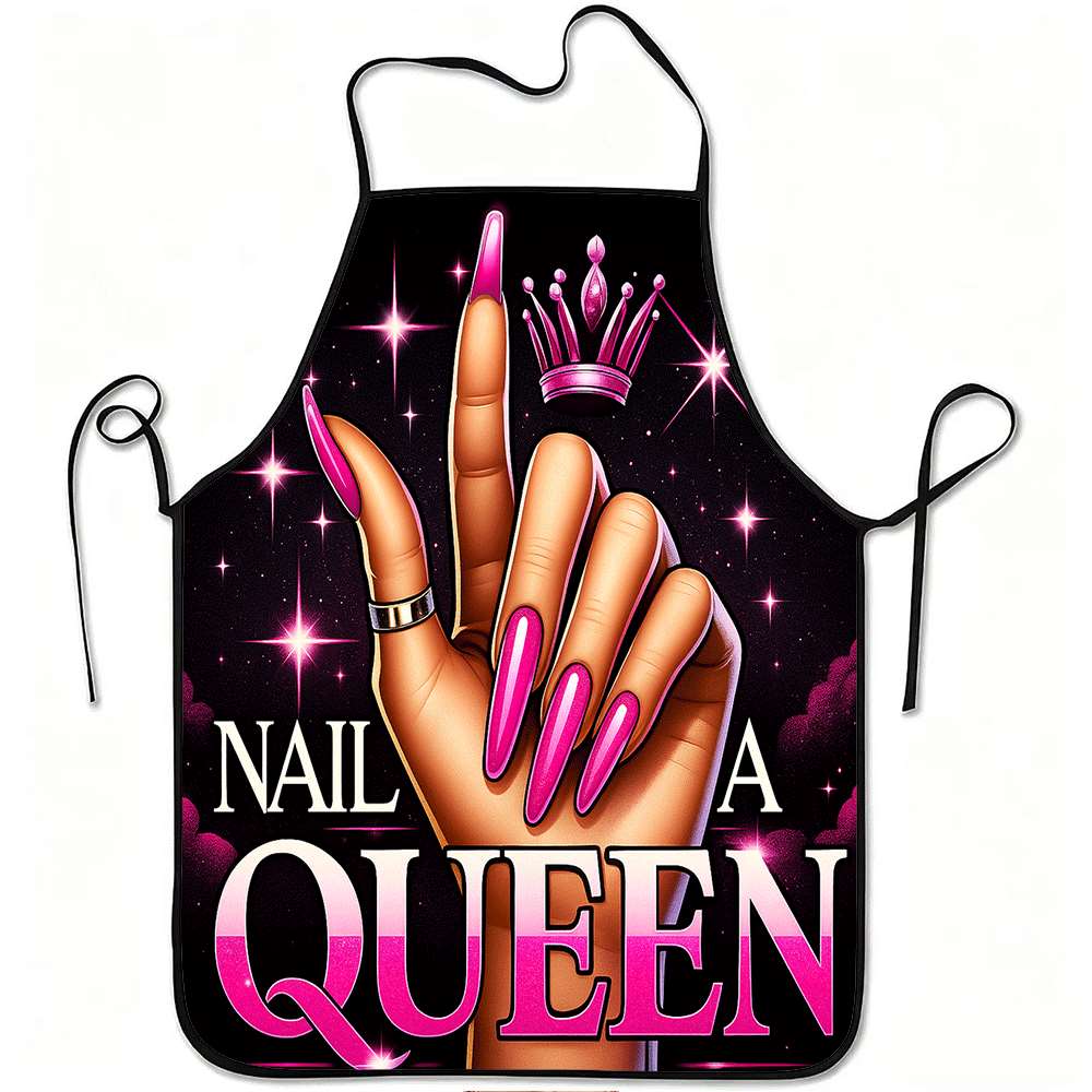 1 модный фартук в стиле нейл-а – обзор и цена Queen Art Craft