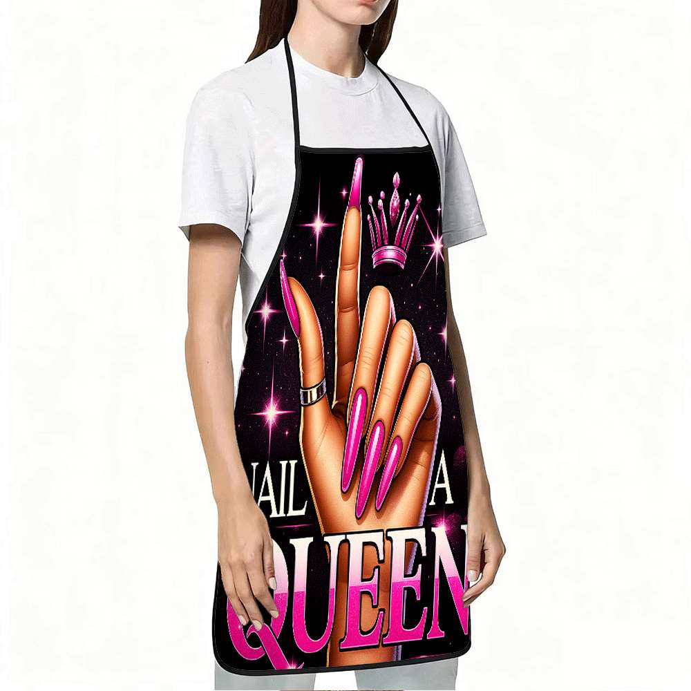 1 модный фартук в стиле нейл-а – обзор и цена Queen Art Craft