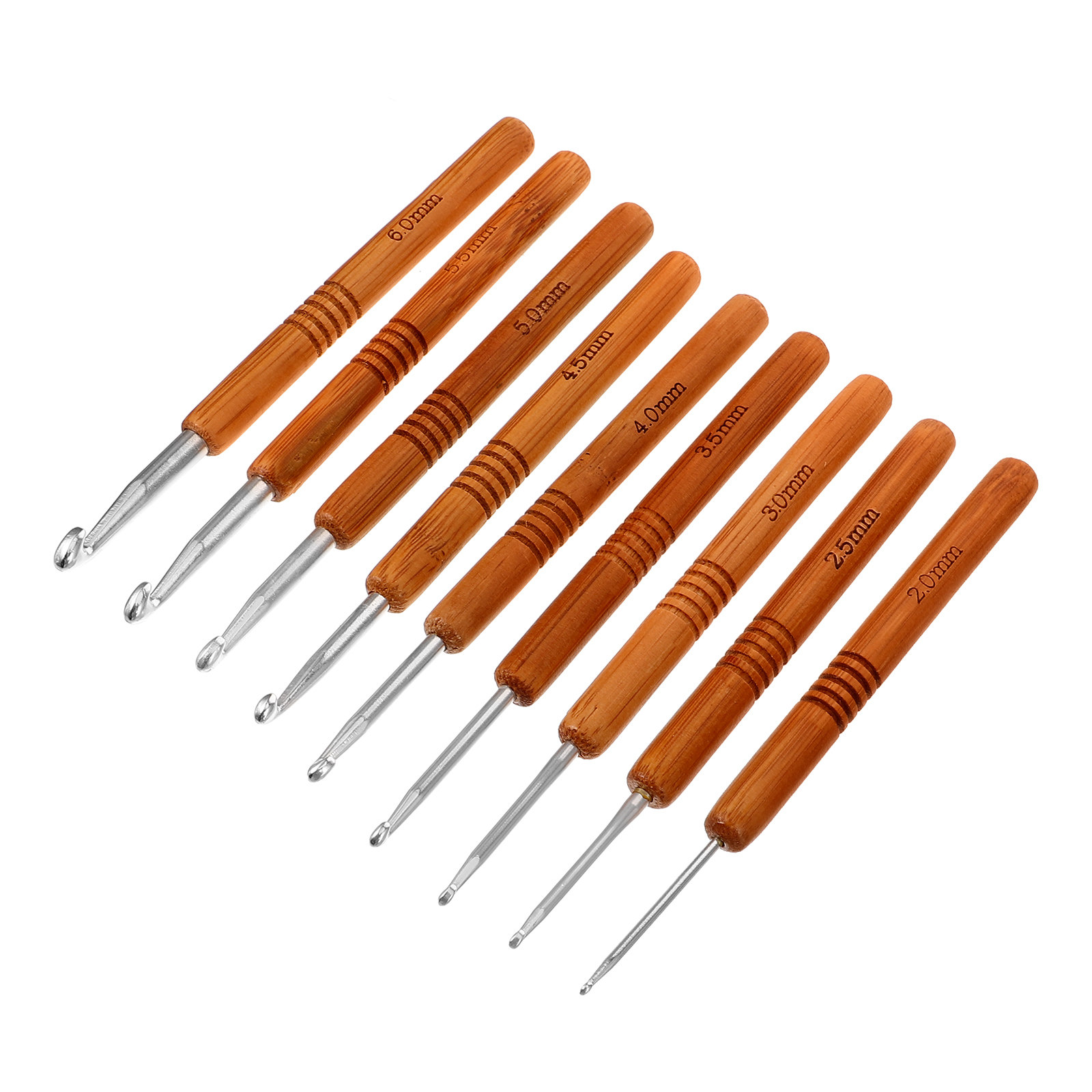 Набор из 9 крючков для вязания – обзор и цена Crochet Hook Set