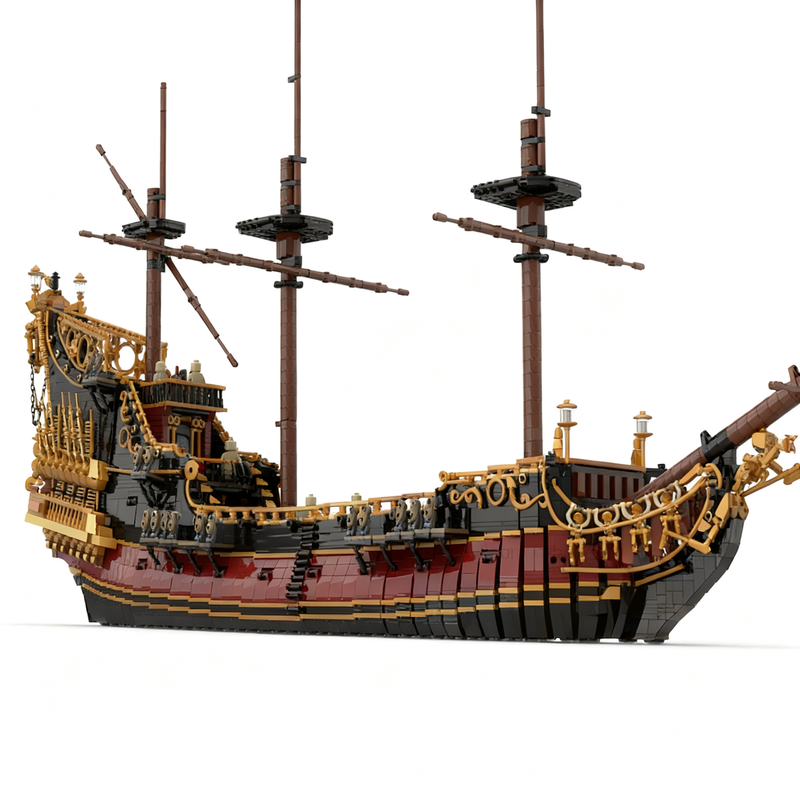 8702 детали MOC «Месть королев – обзор и цена Queen Art Craft