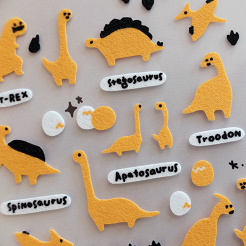 Наклейки Suatelier 1095 с дино – обзор и цена Dinosaur And Craft