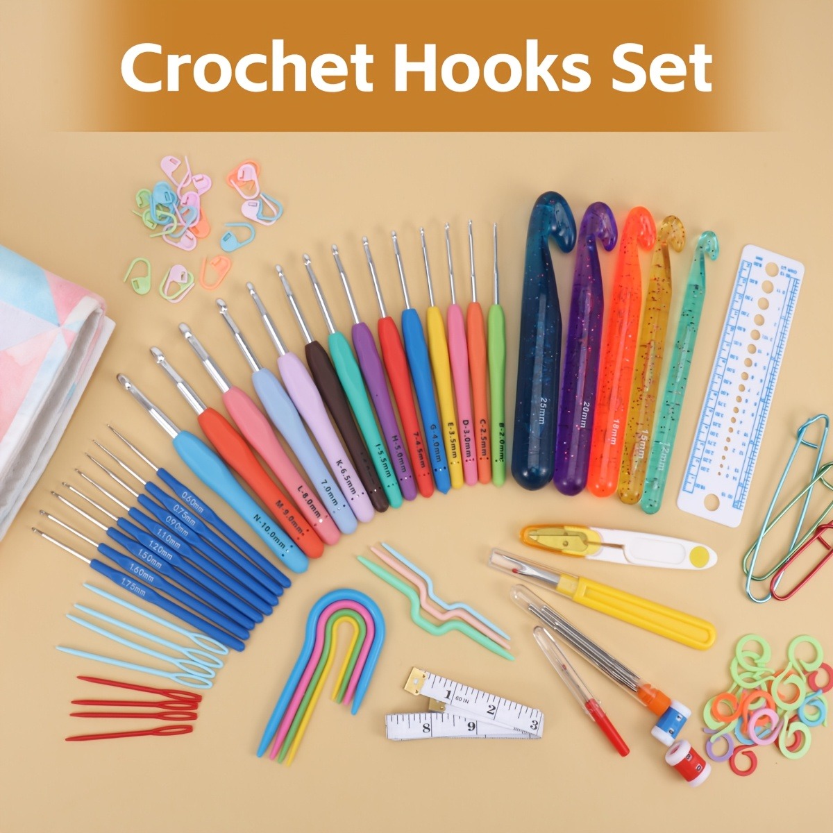 Наборы крючков для вязания 118 – обзор и цена Crochet Hook Set