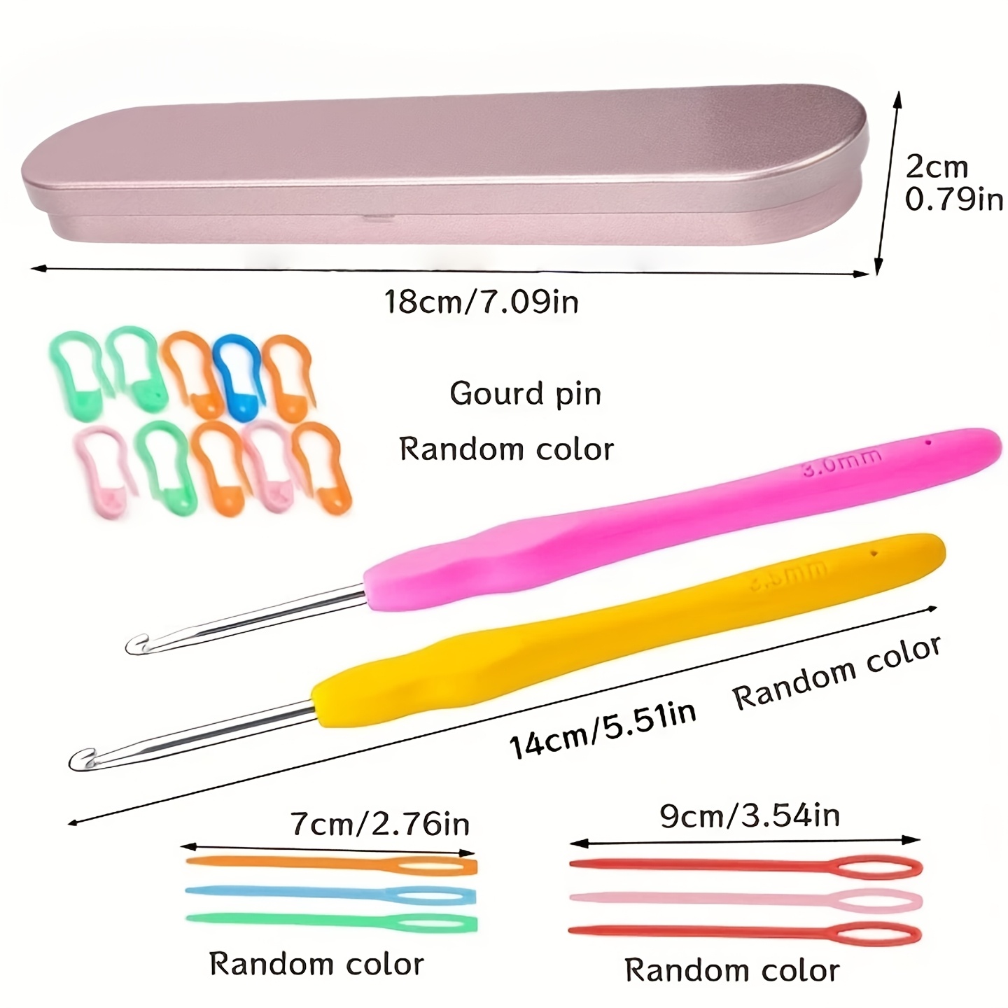 Набор крючков для вязания с эр – обзор и цена Crochet Hook Set