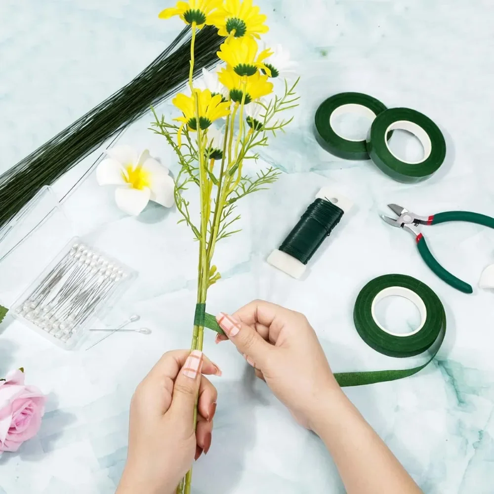 Зеленые красивые цветочные лен – обзор и цена Art Craft Items