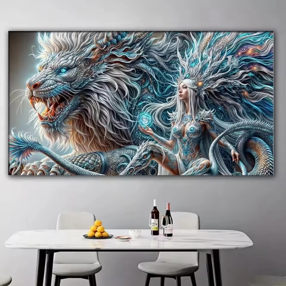 Готический Дракон Королева 5D  – обзор и цена Queen Art Craft