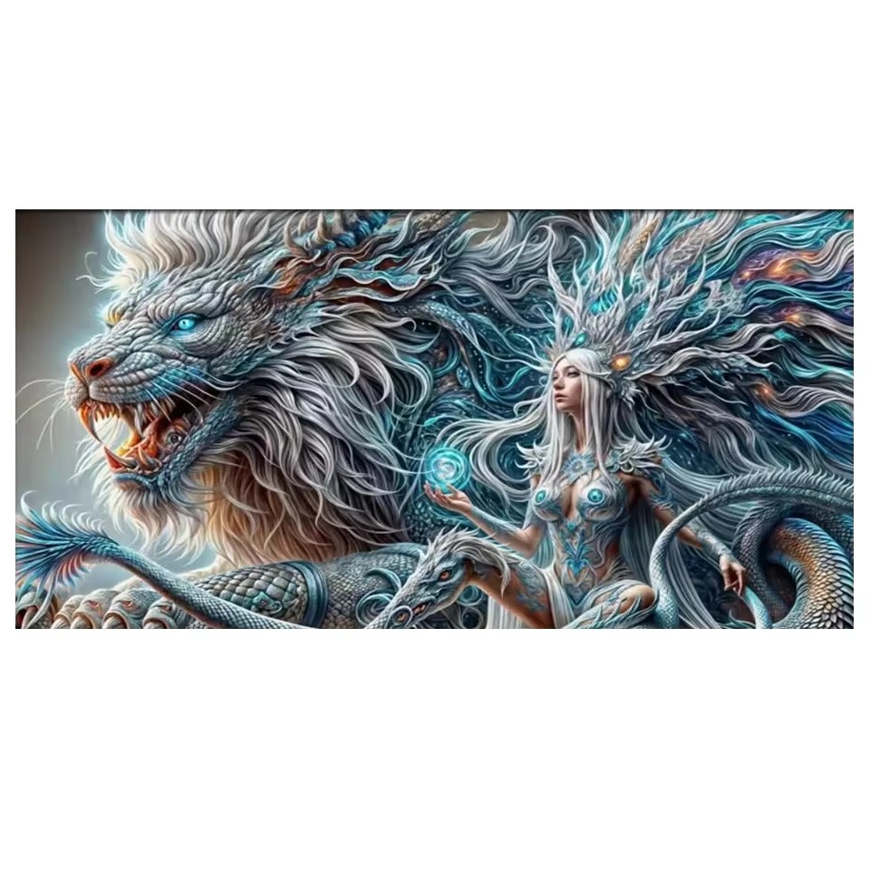 Готический Дракон Королева 5D  – обзор и цена Queen Art Craft