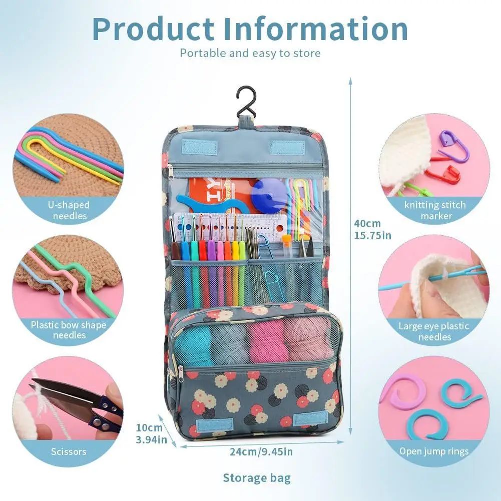 Набор для вязания крючком: инс – обзор и цена Crochet Hook Set