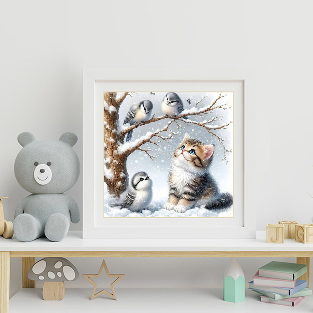 Evershine Cat Алмазная мозаика – обзор и цена Art Craft Winter