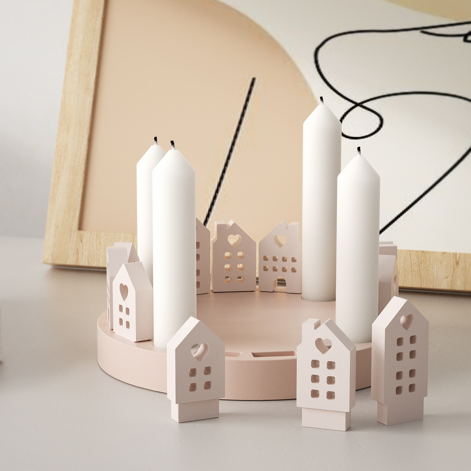 Полый дом, подсвечник в виде к – обзор и цена Art Craft Rabbit