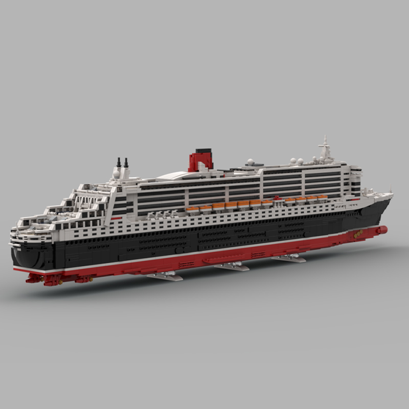 3947 деталей MOC RMS Queen Mar – обзор и цена Queen Art Craft