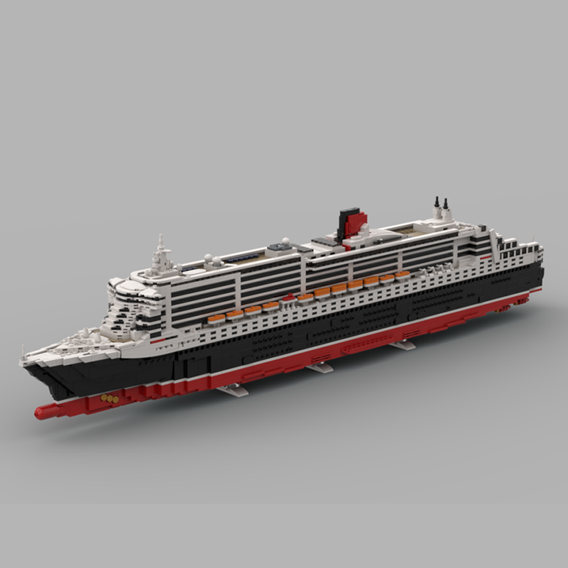 3947 деталей MOC RMS Queen Mar – обзор и цена Queen Art Craft