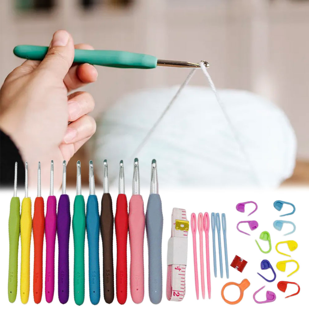 Набор крючков для вязания с че – обзор и цена Crochet Hook Set