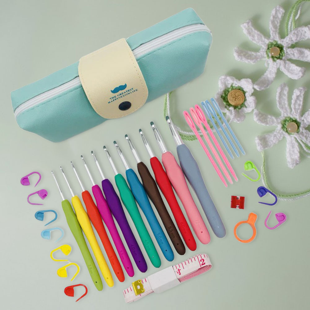 Набор крючков для вязания с че – обзор и цена Crochet Hook Set