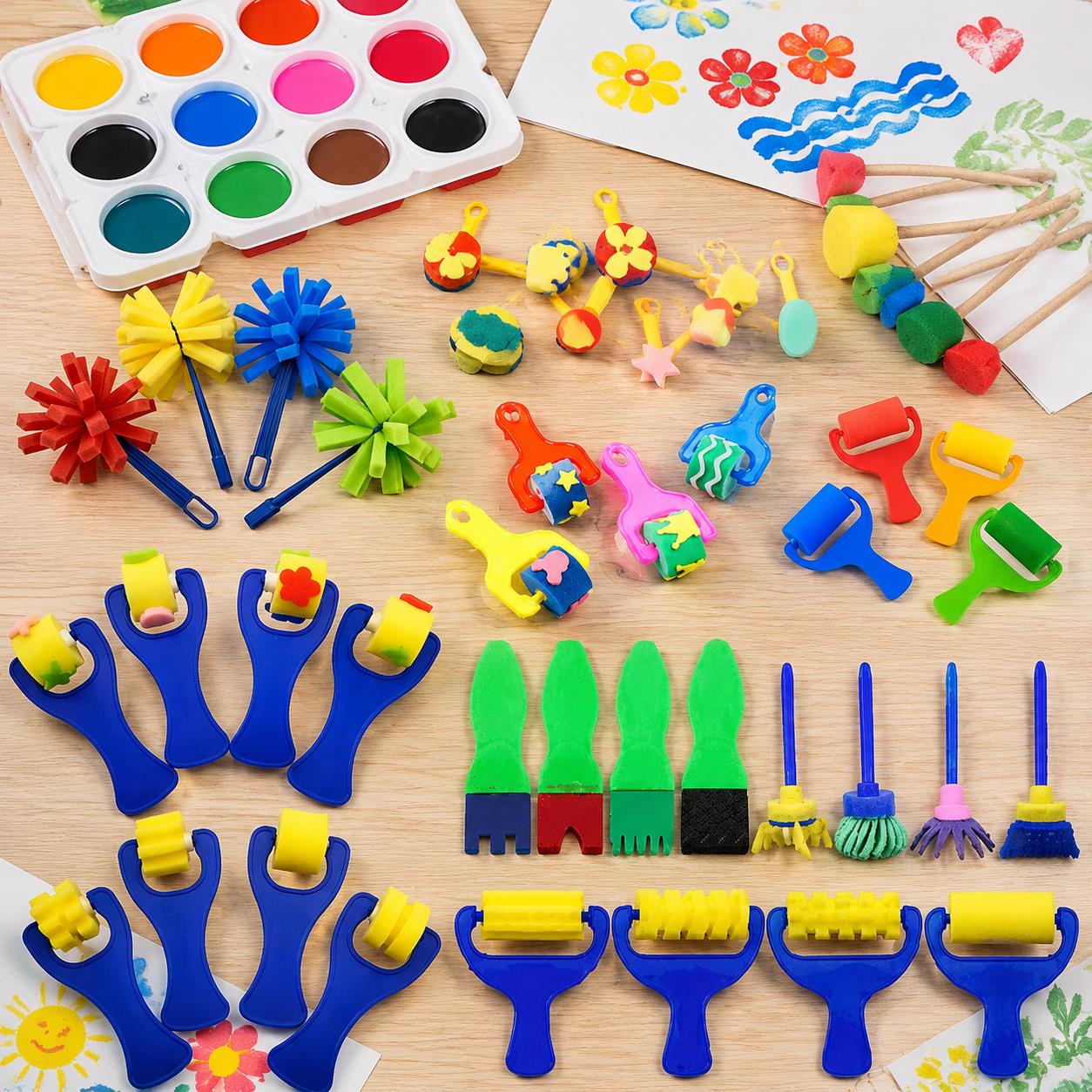 Набор губок и кистей для рисов – обзор и цена Art And Craft Studio
